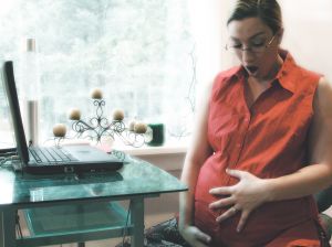pregnant while working